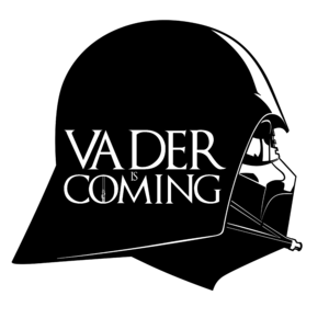 Vader is Coming Fekete